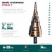 KRAFTOOL COBALT 4-39 мм, 14 ступеней, азотирование, винтовая спираль, сверло ступенчатое (29691-4-39-14)