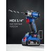 ЗУБР КОМПАКТ Комби, 20 В, 50 Нм, 2 АКБ (2 Ач), кейс, бесщеточная дрель-шуруповерт, Профессионал (DB-50-22-H3) ЗУБР КОМПАКТ Комби, 20 В, 50 Нм, 2 АКБ (2 Ач), кейс, бесщеточная дрель-шуруповерт, Профессионал (DB-50-22-H3)
