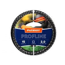 Леска Profline D 2,0 мм L 15 м (скрученный квадрат, черная) Леска Profline D 2,0 мм L 15 м (скрученный квадрат, черная)
