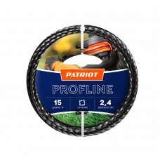 Леска Profline D 2,4 мм L 15 м (скрученный квадрат, черная) Леска Profline D 2,4 мм L 15 м (скрученный квадрат, черная)