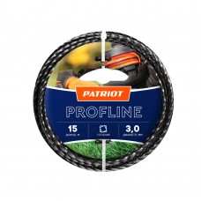 Леска Profline D 3,0 мм L 15 м (скрученный квадрат, черная) Леска Profline D 3,0 мм L 15 м (скрученный квадрат, черная)