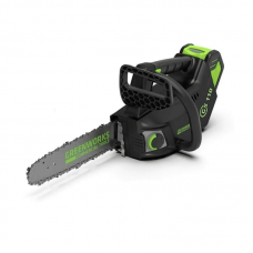 Цепная пила Greenworks GD40TCS 40V (25 см) одноручная бесщеточная аккумуляторная Цепная пила Greenworks GD40TCS 40V (25 см) одноручная бесщеточная аккумуляторная