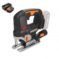 Лобзик WORX WX542 20V (3500 ход/мин) бесщеточный аккумуляторный с АКБ 2,5 Ач и ЗУ Лобзик WORX WX542 20V (3500 ход/мин) бесщеточный аккумуляторный с АКБ 2,5 Ач и ЗУ