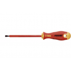 Диэлектрическая отвертка Felo Ergonic плоская шлицевая (2,5X0,4X7) 41302590