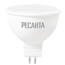 Лампа светодиодная РЕСАНТА LL-R-MR16-7W-230-3K-GU5.3 Лампа светодиодная РЕСАНТА LL-R-MR16-7W-230-3K-GU5.3