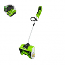 Снегоуборочная лопата Greenworks G40SS30 40V (30 см) бесщёточная аккумуляторная Снегоуборочная лопата Greenworks G40SS30 40V (30 см) бесщёточная аккумуляторная
