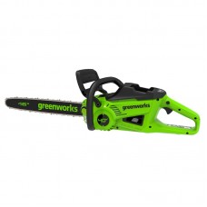 Цепная пила Greenworks GD40CS20X 40V (40 см) бесщеточная аккумуляторная Цепная пила Greenworks GD40CS20X 40V (40 см) бесщеточная аккумуляторная