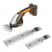 Ножницы для стрижки травы и кустарников WORX WG801E (10 см), с аккумулятором и ЗУ Ножницы для стрижки травы и кустарников WORX WG801E (10 см), с аккумулятором и ЗУ
