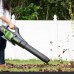 Воздуходув аккумуляторный Greenworks GD60ABK4, 60V (209 км/ч) бесщеточный, c 1хАКБ 4 А.ч. и ЗУ Воздуходув аккумуляторный Greenworks GD60ABK4, 60V (209 км/ч) бесщеточный, c 1хАКБ 4 А.ч. и ЗУ