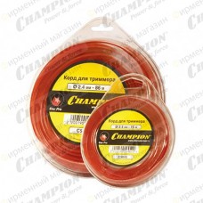 Корд триммерный Champion Star Pro 3.0мм*55м (звезда)