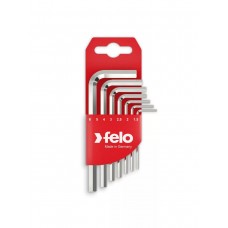 Felo Набор ключей Г-образных шестигранных коротких 7шт HEX 1,5-6,0мм 34500711 Felo Набор ключей Г-образных шестигранных коротких 7шт HEX 1,5-6,0мм 34500711