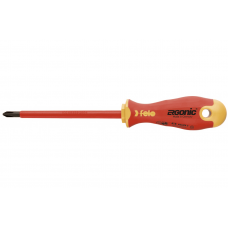 Диэлектрическая отвертка Felo Ergonic крестовая (PH 3X150) 41430490 Диэлектрическая отвертка Felo Ergonic крестовая (PH 3X150) 41430490