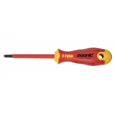 Диэлектрическая отвертка Felo Ergonic крестовая (PZ 1X80) 41510290 Диэлектрическая отвертка Felo Ergonic крестовая (PZ 1X80) 41510290
