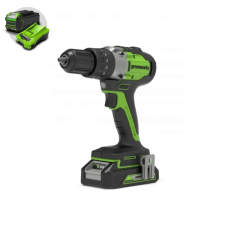 Дрель-шуруповерт Greenworks GD24DD35 24V (35 Нм) бесщеточная аккумуляторная с 1хАКБ 2 А/ч и ЗУ в кейсе Дрель-шуруповерт Greenworks GD24DD35 24V (35 Нм) бесщеточная аккумуляторная с 1хАКБ 2 А/ч и ЗУ в кейсе