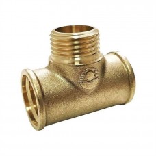 Тройник VALFEX с переходом на наружную резьбу ВР-НР-ВР 1/2" (100/10) Тройник VALFEX с переходом на наружную резьбу ВР-НР-ВР 1/2" (100/10)