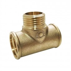 Тройник VALFEX с переходом на наружную резьбу ВР-НР-ВР 3/4" (50/10) Тройник VALFEX с переходом на наружную резьбу ВР-НР-ВР 3/4" (50/10)