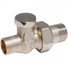 Клапан отсечной Giacomini прямой под пайку 1/2" x 15, R17CX003 Клапан отсечной Giacomini прямой под пайку 1/2" x 15, R17CX003