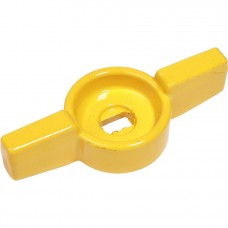 Ручка-бабочка Giacomini желтая 3/8" - 1/2", P31FGY002 Ручка-бабочка Giacomini желтая 3/8" - 1/2", P31FGY002