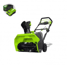 Снегоуборщик Greenworks GD40SB 40V (51 см) бесщеточный аккумуляторный Снегоуборщик Greenworks GD40SB 40V (51 см) бесщеточный аккумуляторный
