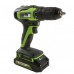 Дрель-шуруповерт ударная Greenworks GD24DD140 24V (140 Нм) бесщеточная аккумуляторная Дрель-шуруповерт ударная Greenworks GD24DD140 24V (140 Нм) бесщеточная аккумуляторная