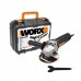 Угловая шлифовальная машина WORX WX718 электрическая, 900Вт (125мм) Угловая шлифовальная машина WORX WX718 электрическая, 900Вт (125мм)
