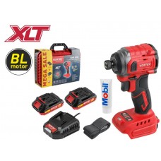 Аккум. ударный гайковерт/винтоверт WORTEX CWR 0218 в чем. XLT 2x2 А*ч, БЕСЩЕТ., 18 В, 220 Н*м
(внутр. шестигр. 1/4", вес 0,92 кг) Аккум. ударный гайковерт/винтоверт WORTEX CWR 0218 в чем. XLT 2x2 А*ч, БЕСЩЕТ., 18 В, 220 Н*м
(внутр. шестигр. 1/4", вес 0,92 кг)