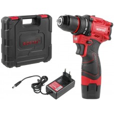Аккумуляторная дрель-шуруповерт WORTEX LX BD 1215-1 Li 12В, 30 Нм, 1.5 Ач акб, патрон 10 мм, бесщёт.
(12 В, БЕСЩЁТ.ДВИГ., с 1.5 Ач акб, НЕ подходит к линейке ALL1) Аккумуляторная дрель-шуруповерт WORTEX LX BD 1215-1 Li 12В, 30 Нм, 1.5 Ач акб, патрон 10 мм, бесщёт.
(12 В, БЕСЩЁТ.ДВИГ., с 1.5 Ач акб, НЕ подходит к линейке ALL1)