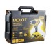Аккум. дрель-шуруповерт MOLOT MBD 1820 Li в чем.
(БЕСЩЁТ., 18 В, 2 акк., 2 А/ч Li-Ion, 2 скор., 50 Нм. Совместима с WORTEX XLT!) Аккум. дрель-шуруповерт MOLOT MBD 1820 Li в чем.
(БЕСЩЁТ., 18 В, 2 акк., 2 А/ч Li-Ion, 2 скор., 50 Нм. Совместима с WORTEX XLT!)