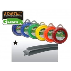 Леска ф 1.65 мм х 114 м "звездочка" STARTUL GARDEN