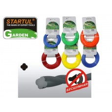 Леска ф 1.65 мм х 15 м бесшумная STARTUL GARDEN Леска ф 1.65 мм х 15 м бесшумная STARTUL GARDEN