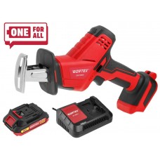 Аккум. сабельная пила WORTEX CSR 1018 E в кор. ALL1 МЕГА АКЦИЯ 18В, 1 акк., 2 Ач, дер. 100 мм
(18 В, С АКБ (2.0 А/ч) И З/У, дерево до 100 мм, металл до 6 мм, пластик до 40 мм)