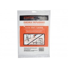Пленка укрывная 4x5 м, 7 мкм STARTUL MASTER (ST9035-01)
(защитная)