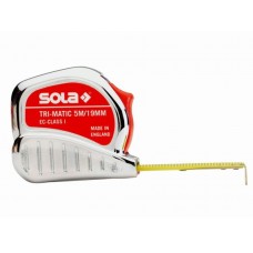 Рулетка  3м/13мм на карте "Tri-Matic" ТМ 3m (SOLA)