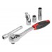 Набор головок и ключей 216пр. 1/4",3/8",1/2" PRO STARTUL STUTTGART (PRO-216S)
(6 граней)