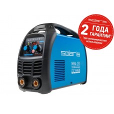 Инвертор сварочный SOLARIS MMA-251
(230В; 20-250 А; 70В; электроды диам. 1.6-5.0 мм; вес 5.3 кг) Инвертор сварочный SOLARIS MMA-251
(230В; 20-250 А; 70В; электроды диам. 1.6-5.0 мм; вес 5.3 кг)