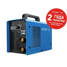 Инвертор сварочный SOLARIS MMA-205
(230В; 10-200 А; 85В; электроды диам. 1.6-4.0 мм; вес 5.1 кг) Инвертор сварочный SOLARIS MMA-205
(230В; 10-200 А; 85В; электроды диам. 1.6-4.0 мм; вес 5.1 кг)