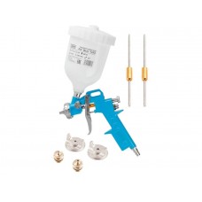 Краскораспылитель DGM Air Gun 100
(HP, сопла ф 1.5, 1.8, 2.5 мм, верх. бак 600 мл)