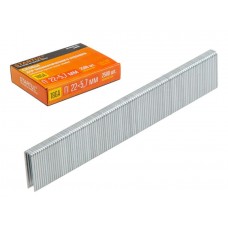 Скобы тип 18GA 19мм (2500шт) STARTUL PROFI (ST4520-19)
(для пневмостеплера, сечение 1,25х1,00мм; ширина скобы 5,7мм)