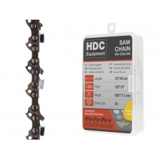 Цепь 40 см 16" 3/8" LP 1.3 мм 55 зв. (в пласт. боксе) HDC