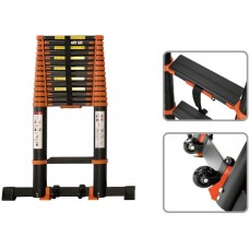 Лестница телескопическая 1-секц. алюм. 350см, 9 ступ. 8,5кг BLACK LINE STARTUL (ST9931-035)
(ширина ступени 8см, прорезиненные колеса и доп.стабилизаторы) Лестница телескопическая 1-секц. алюм. 350см, 9 ступ. 8,5кг BLACK LINE STARTUL (ST9931-035)
(ширина ступени 8см, прорезиненные колеса и доп.стабилизаторы)