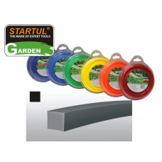 Леска ф 2.0 мм х 58 м квадратн. сеч. STARTUL GARDEN