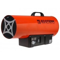 Нагреватель воздуха газ. Ecoterm GHD-50T прям., 50 кВт, термостат, переносной
(Мощность 50кВт; Производительность 872 м3/ч; Тип газа: Пропан; Термостат)