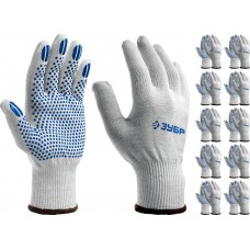 ЗУБР L-XL, 13 класс, 10 пар, х/б, перчатки с точками увеличенного размера ТОЧКА+ 11451-K10 Профессионал ЗУБР L-XL, 13 класс, 10 пар, х/б, перчатки с точками увеличенного размера ТОЧКА+ 11451-K10 Профессионал