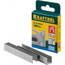 KRAFTOOL скобы тип 53 (A / 10 / JT21), 12 мм, 1000 шт., скобы супертвердые 31670-12 Pro KRAFTOOL скобы тип 53 (A / 10 / JT21), 12 мм, 1000 шт., скобы супертвердые 31670-12 Pro