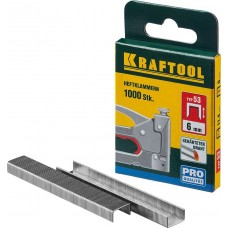 KRAFTOOL скобы тип 53 (A / 10 / JT21), 18 мм, 1000 шт., скобы супертвердые 31670-18 Pro KRAFTOOL скобы тип 53 (A / 10 / JT21), 18 мм, 1000 шт., скобы супертвердые 31670-18 Pro