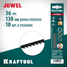 KRAFTOOL 130 мм, 10 шт., полотна ювелирные для лобзика 15345-05 KRAFTOOL 130 мм, 10 шт., полотна ювелирные для лобзика 15345-05