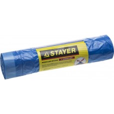 STAYER 30 л, голубой, 20 шт., завязки, мешки для мусора COMFORT 39155-30 STAYER 30 л, голубой, 20 шт., завязки, мешки для мусора COMFORT 39155-30