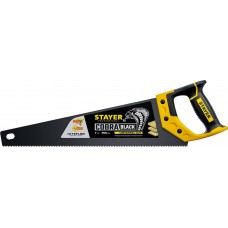 STAYER 7 TPI, 400 мм, ножовка универсальная (пила) COBRA BLACK 2-15081-40_z01 Professional STAYER 7 TPI, 400 мм, ножовка универсальная (пила) COBRA BLACK 2-15081-40_z01 Professional