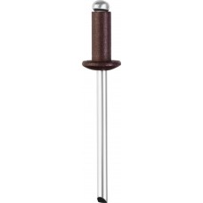 STAYER 4.0 х 10 мм, RAL 8017 шоколадно-коричневый, 50 шт., алюминиевые заклепки Color-FIX 3125-40-8017 STAYER 4.0 х 10 мм, RAL 8017 шоколадно-коричневый, 50 шт., алюминиевые заклепки Color-FIX 3125-40-8017