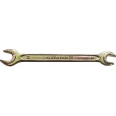 STAYER 8х10 мм, Hi-Q Сталь, оцинкованный, гаечный ключ рожковый 27038-08-10 Master STAYER 8х10 мм, Hi-Q Сталь, оцинкованный, гаечный ключ рожковый 27038-08-10 Master
